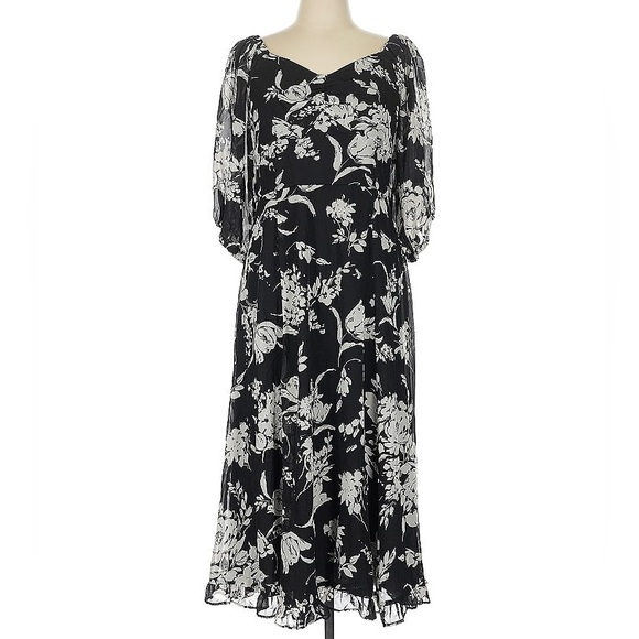 Rachel Zoe Long Floral Dress size 12 - Picture 1 of 11